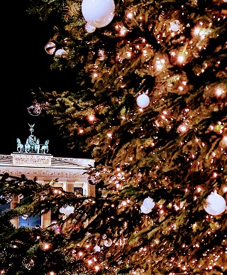 Weihnachtliches Brandenburger Tor