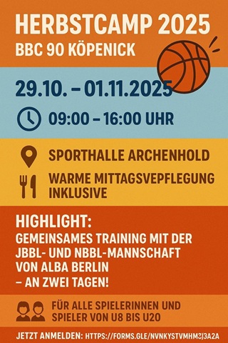 Flyer Herbstcamp